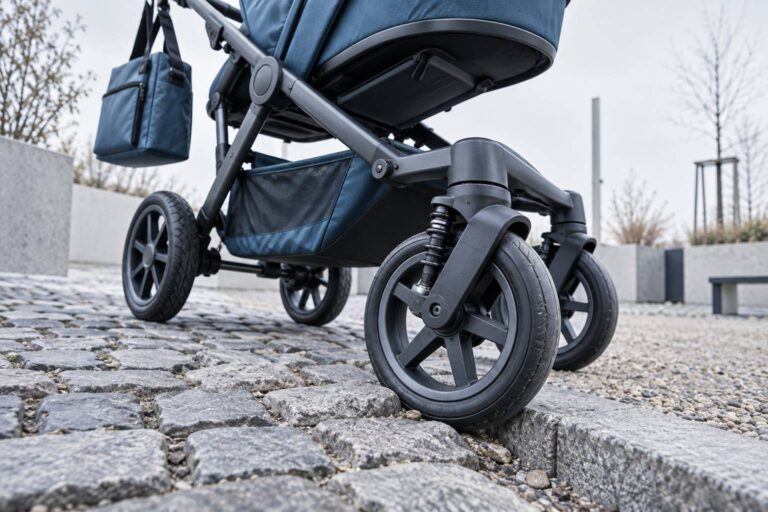 Suspension de poussette : à quoi elle sert vraiment